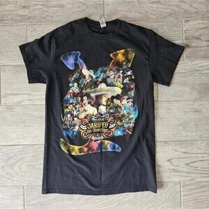 Men's Gildan Pepe Aguilar Jaripeo Sin Fronteras Tour 2022 Shirt Size Small Black